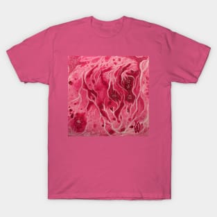 Capillaries flow abstract T-Shirt